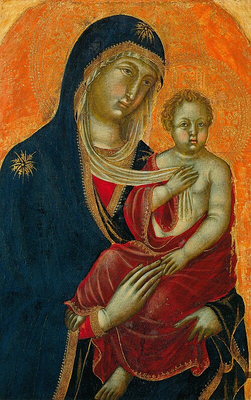 Madonna con il Bambino, 1335, Niccolò di Segna