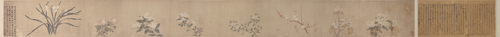 Eight Flowers, 1250, Qian Xuan