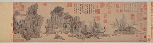 Dwelling in the Floating Jade Mountains, , Qian Xuan