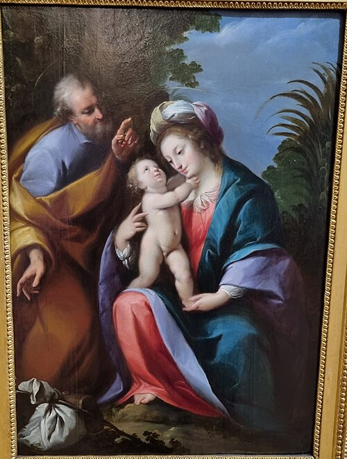 Le repos de la sainte famille, , Carlo Francesco Nuvolone