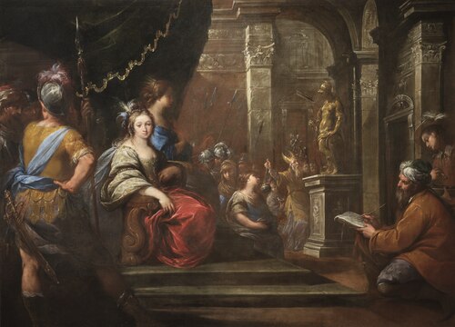 Scène de la vie d'Esther, 1636, Carlo Francesco Nuvolone