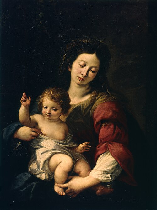 Vierge à l'Enfant, 1650, Carlo Francesco Nuvolone