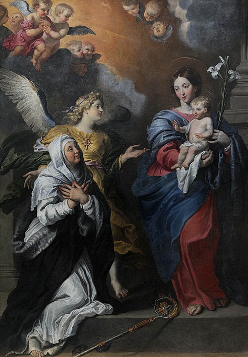 The Vision of St. Gertrude, 1625, Gerard Seghers