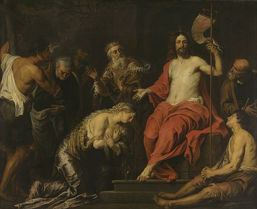 Christ and the repentant sinners, 1630, Gerard Seghers