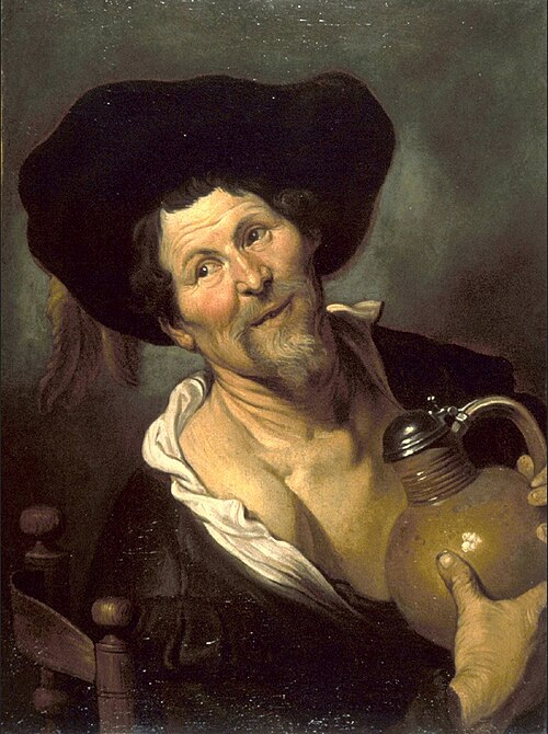 The Jolly Drinker, 1624, Gerard Seghers