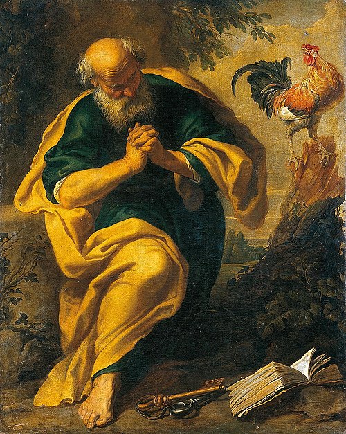 Repentance of St Peter, 1625, Gerard Seghers