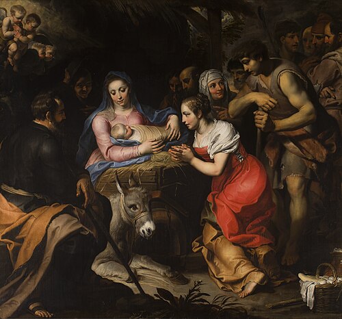 L'Adoration des Bergers, 1649, Gerard Seghers