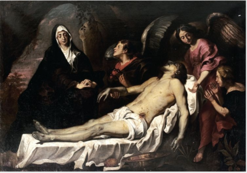 The Lamentation of Christ, 1632, Gerard Seghers