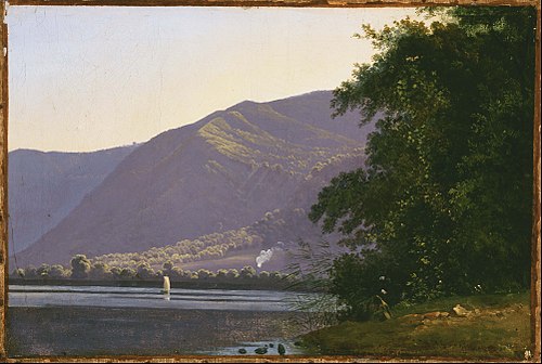 View of Lake Nemi, 1811, Antoine-Félix Boisselier