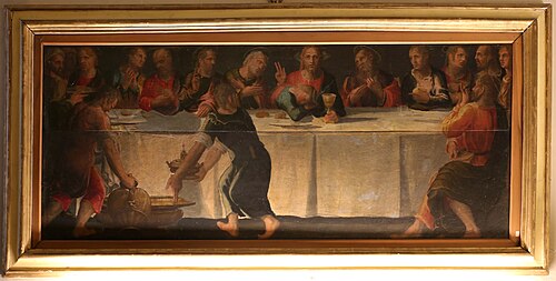 ultima cena, , Andrea di Mariotto del Minga