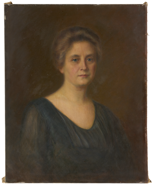 Damenporträt, 1910, Eugen Mock
