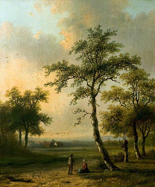 Landscape, , Henri de Coene