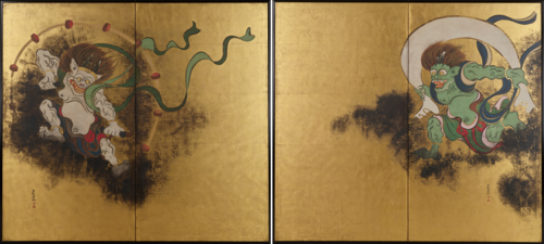 Wind God and Thunder God, 1800, Ogata Kōrin