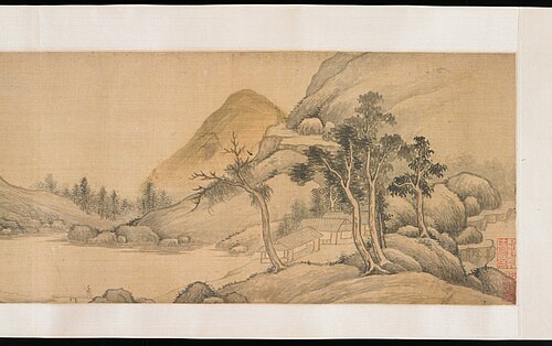 Scenic Beauty Along Rivers and Mountains, 1614, Bian Wenyu