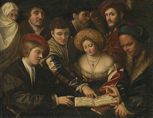 Musikalische Unterhaltung, 1521, Sebastiano Florigerio