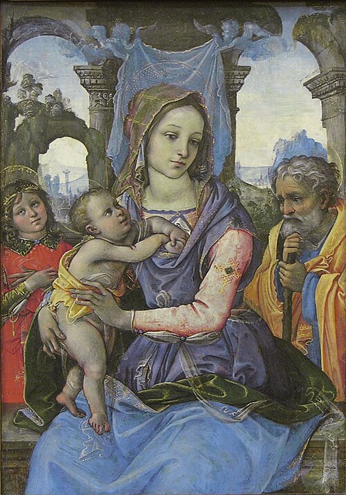 Vierge à l'Enfant, 1511, Raffaellino del Garbo