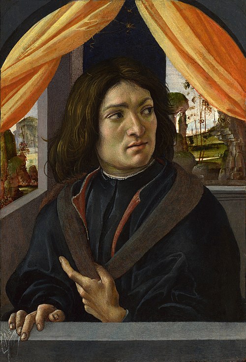 Portrait d'homme, 1500, Raffaellino del Garbo