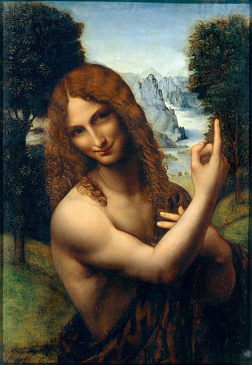 Saint John the Baptist, 1520, Salai