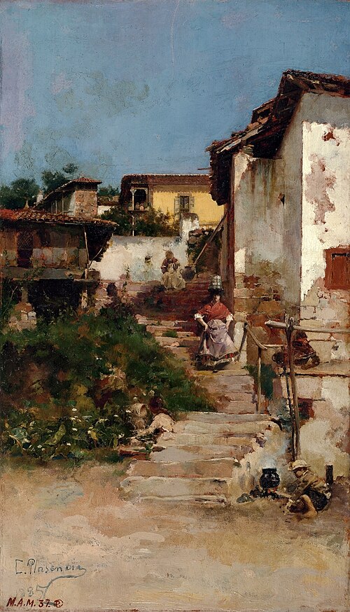 San Esteban de Pravia, 1885, Casto Plasencia