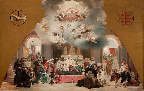 La muerte de San Francisco, 1885, Casto Plasencia