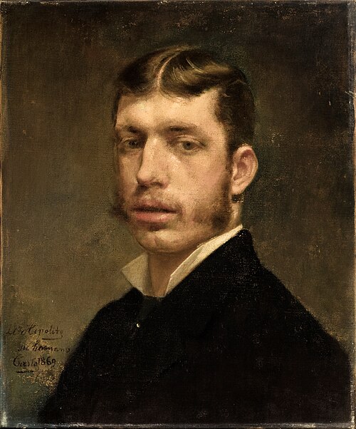 Retrato de Hipólito Rossy y Paul, 1869, Casto Plasencia