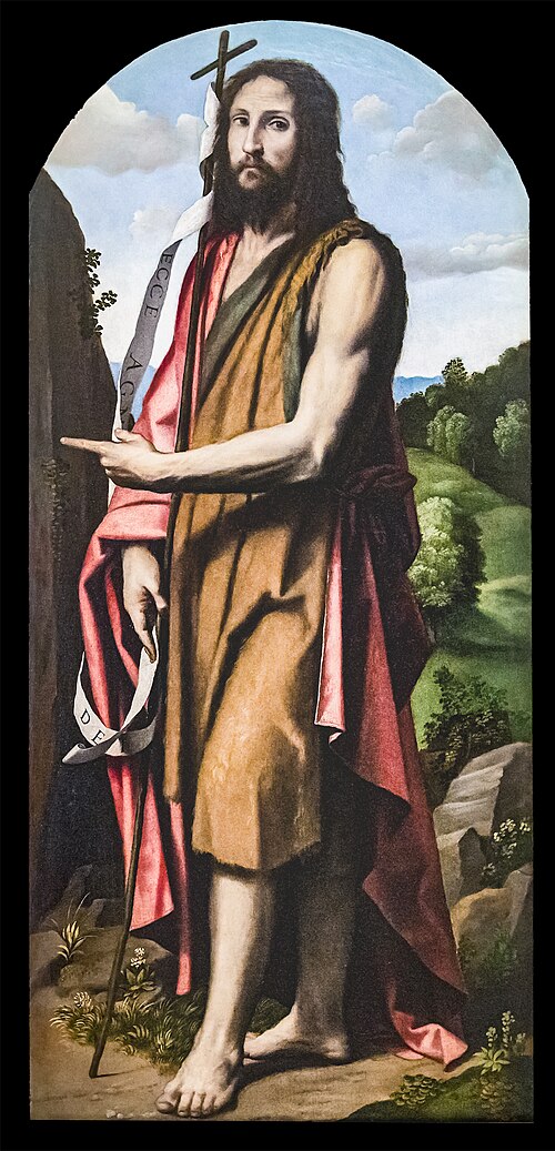 Jean le Baptiste, 1530, Alessandro Bonvicino