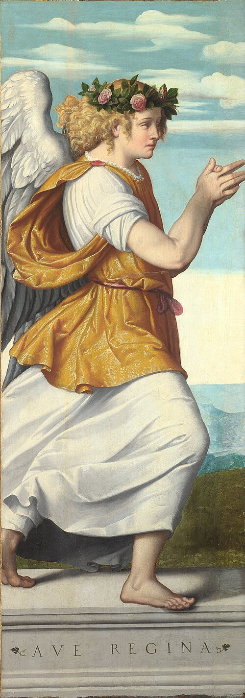 An Adoring Angel, 1540, Alessandro Bonvicino