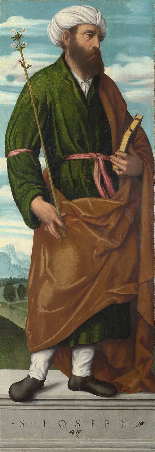 Saint Joseph, 1540, Alessandro Bonvicino