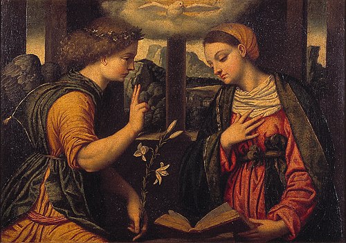 The Annunciation, , Alessandro Bonvicino