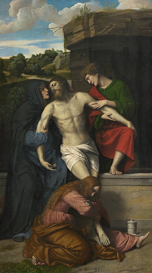 Lamentation sur le Christ mort, 1526, Alessandro Bonvicino