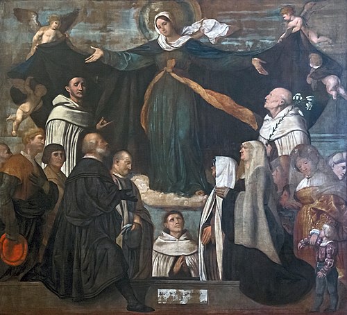 The Virgin of Carmel, 1522, Alessandro Bonvicino