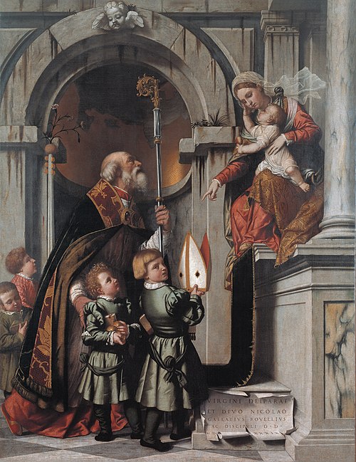 Retable Rovelli, 1539, Alessandro Bonvicino