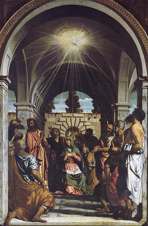 Pentecôte, 1543, Alessandro Bonvicino