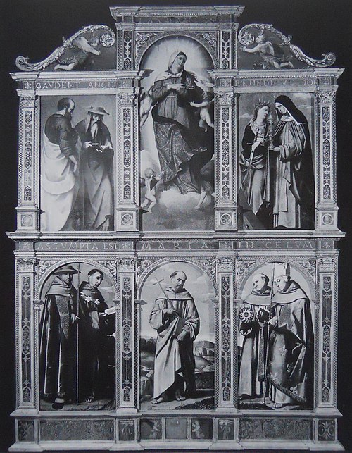 Polyptyque de l'Assomption, 1529, Alessandro Bonvicino