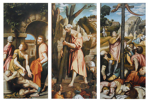 Salvation Triptych, 1521, Alessandro Bonvicino