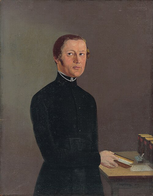 Podobizeň kňaza, 1844, František Belopotocký