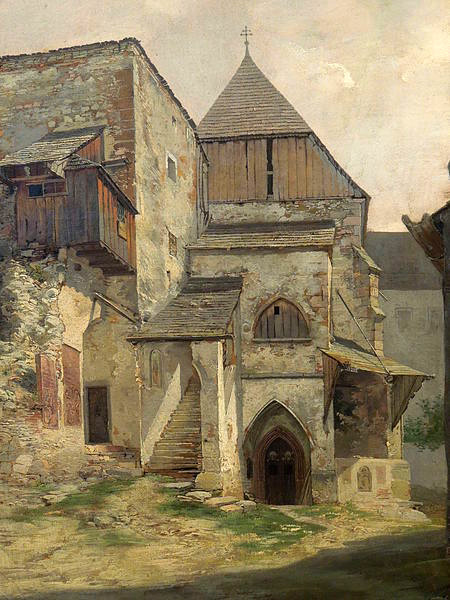A Chapel at Gmunden, 1842, Josef Mánes