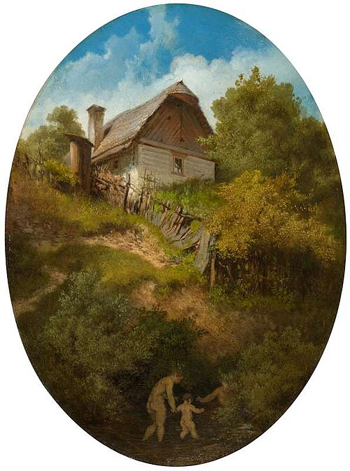 Near the Cottage, , Josef Mánes