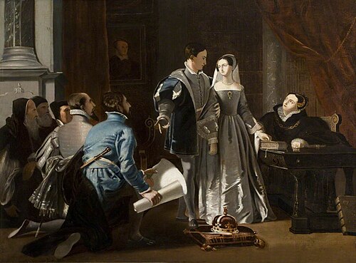 Trial of Lady Jane Grey, 1832, John Faed