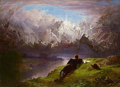 The Poet’s Dream, 1882, John Faed