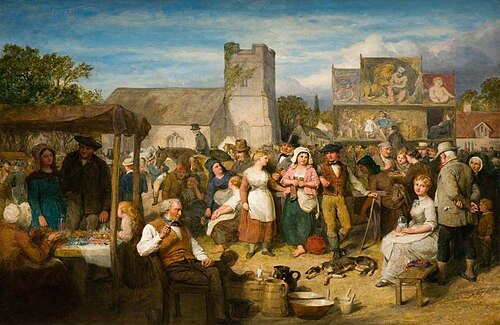 The Statute Fair, , John Faed