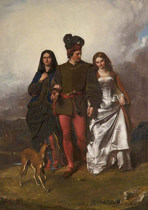 The Cruel Sister, , John Faed