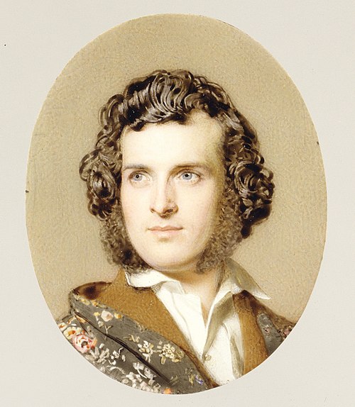 Autoportrait, 1850, John Faed