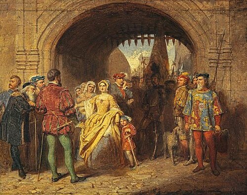 A Study for 'Queen Margaret's Defiance of the Scottish Parliament' (NG 2527), 1861, John Faed