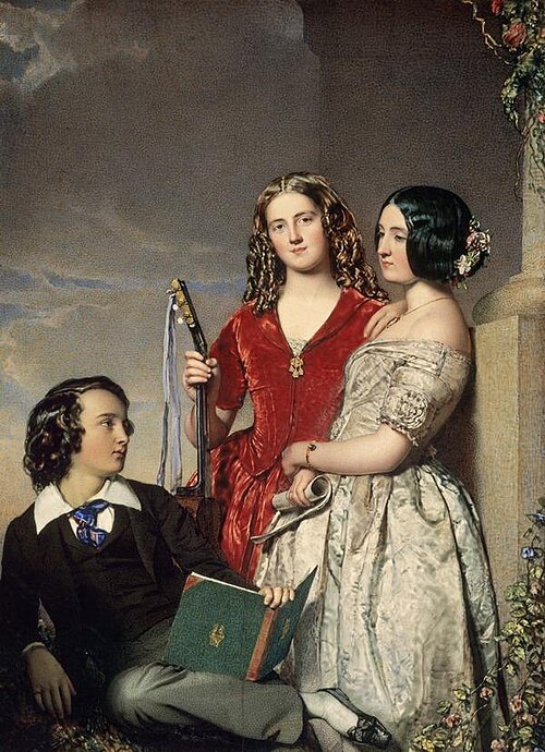 The Evening Hour (The Misses Bennie and Mr J. Noble Bennie), , John Faed