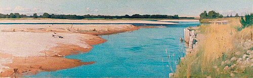 River Estuary, 1885, Alexander Mann