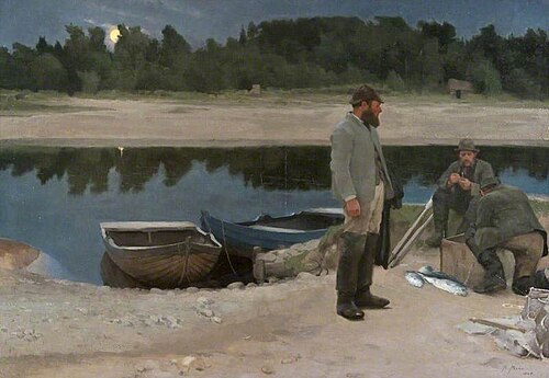 By the Findhorn, 1886, Alexander Mann