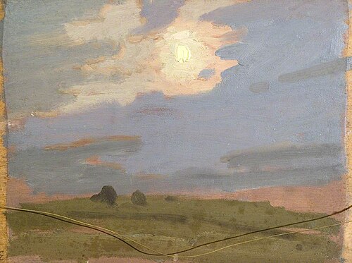 Landscape (verso), , Alexander Mann
