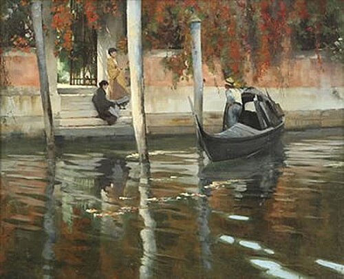 A Touch of Autumn (Venice), , Alexander Mann