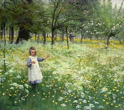 Picking up Silver and Gold, 1906, Alexander Mann